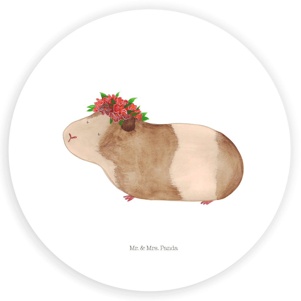 Rund Aufkleber Meerschweinchen weise Sticker, Aufkleber, Etikett, Tiermotive, Gute Laune, lustige Sprüche, Tiere, Meerschweinchen, Meerie, Meeries, Wunder, Blumenkind, Realität, Spruch, Weisheit, Motivation, Wunderland