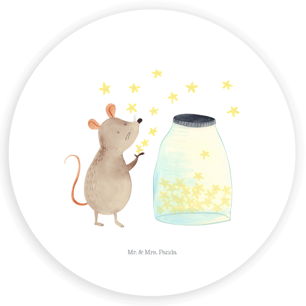 Rund Aufkleber Maus Sterne Sticker, Aufkleber, Etikett, Tiermotive, Gute Laune, lustige Sprüche, Tiere, Maus, Sterne, Wunsch, Kind, Taufe, Taufgeschenk, Geburt, Schwangerschaft, erstes Kind, Kindergeburtstag, Geburtstag, Hoffnung, Träume