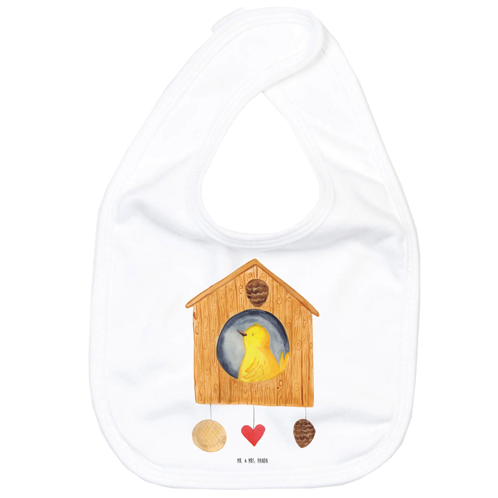 Organic Babylätzchen Vogelhaus Home Baby, Lätzchen, Spucktuch, Sabberlätzchen, Klettlätzchen, Babygeschenk, Baby Lätzchen, Geschenk für Geburt, Geschenk zur Geburt, Baby Spucktuch, Babyausstattung, Geschenkidee für Babyparty, Tiermotive, Gute Laune, lustige Sprüche, Tiere, Vogelhaus, Vogel, Home sweet Home, Einzug, Umzug, Geschenk, Einzugsgeschenk, Hausbau, Haus