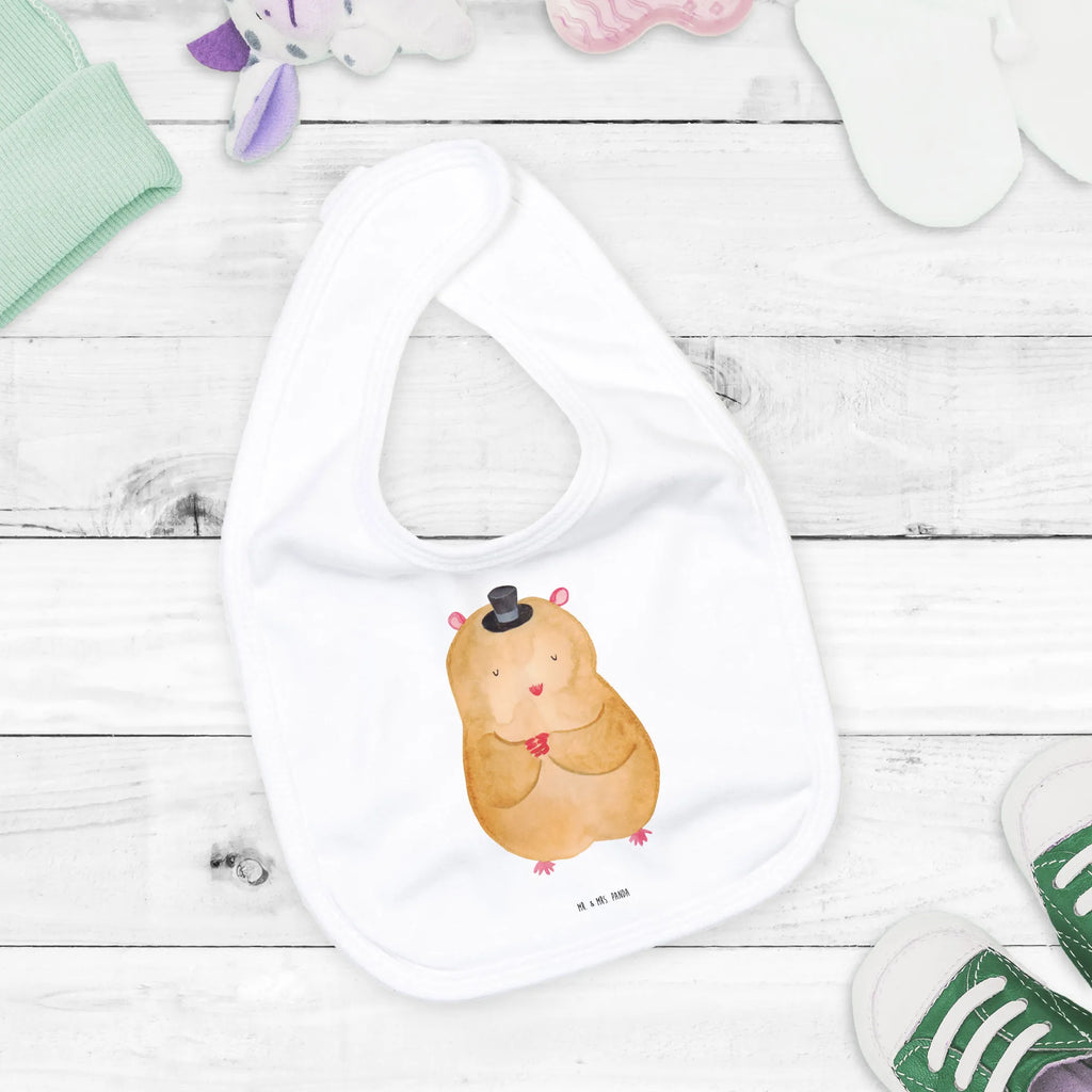 Organic Babylätzchen Hamster Hut Baby, Lätzchen, Spucktuch, Sabberlätzchen, Klettlätzchen, Babygeschenk, Baby Lätzchen, Geschenk für Geburt, Geschenk zur Geburt, Baby Spucktuch, Babyausstattung, Geschenkidee für Babyparty, Tiermotive, Gute Laune, lustige Sprüche, Tiere, Hamster, Hut, Magier, Zylinder, Zwerghamster, Zauberer