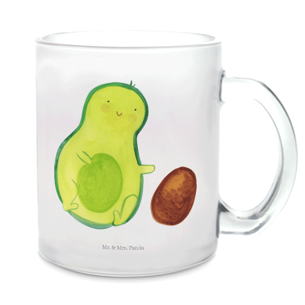 Teetasse Avocado rollt Kern Teetasse, Teeglas, Teebecher, Tasse mit Henkel, Tasse, Glas Teetasse, Teetasse aus Glas, Avocado, Veggie, Vegan, Gesund, Avocados, Schwanger, Geburt, Geburtstag, Säugling, Kind, erstes Kind, zur Geburt, Schwangerschaft, Babyparty, Baby, große Liebe, Liebe, Love