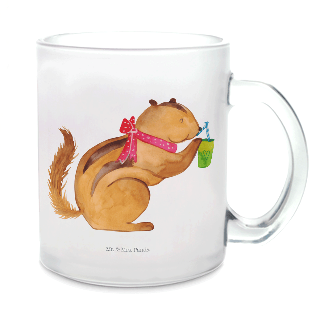 Teetasse Eichhörnchen Smoothie Teetasse, Teeglas, Teebecher, Tasse mit Henkel, Tasse, Glas Teetasse, Teetasse aus Glas, Tiermotive, Gute Laune, lustige Sprüche, Tiere, Green Smoothies, Diät, Abnehmen, Streifenhörnchen, Eichhörnchen