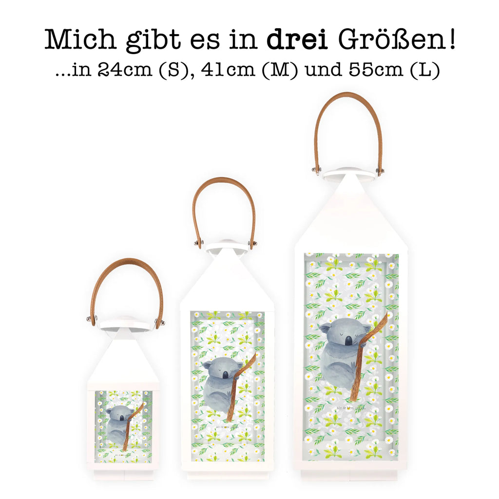 Deko Laterne Koalabär Gartenlampe, Gartenleuchte, Gartendekoration, Gartenlicht, Laterne kleine Laternen, XXL Laternen, Laterne groß, Tiermotive, Gute Laune, lustige Sprüche, Tiere, Koala, träumen, Traum, schlafen, Schlafzimmer, Traumland, Bär, Koalabär