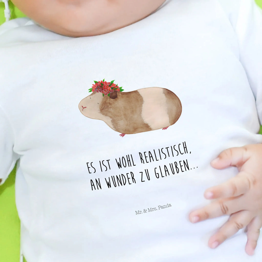 Organic Baby Shirt Meerschweinchen Weisheit Baby T-Shirt, Jungen Baby T-Shirt, Mädchen Baby T-Shirt, Shirt, Tiermotive, Gute Laune, lustige Sprüche, Tiere, Meerschweinchen, Meerie, Meeries, Wunder, Blumenkind, Realität, Spruch, Weisheit, Motivation, Wunderland