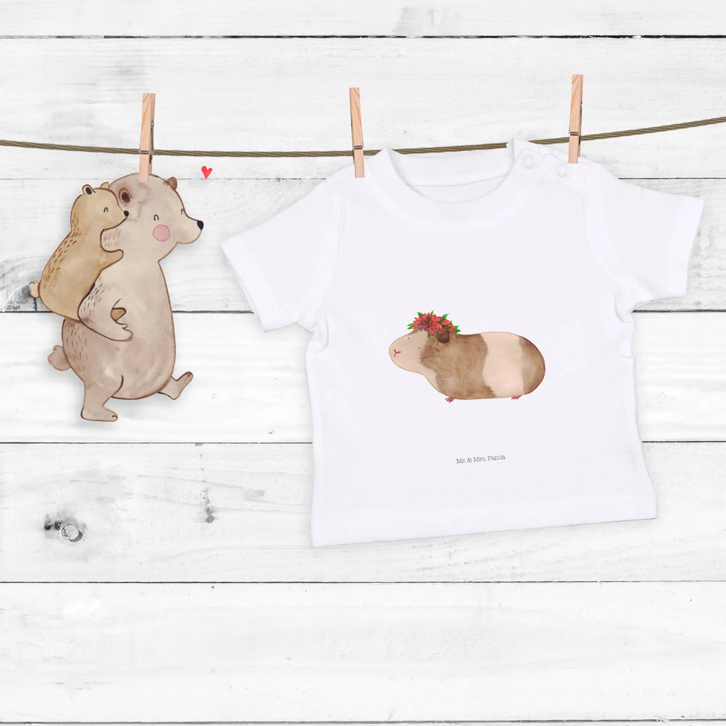 Organic Baby Shirt Meerschweinchen Weisheit Baby T-Shirt, Jungen Baby T-Shirt, Mädchen Baby T-Shirt, Shirt, Tiermotive, Gute Laune, lustige Sprüche, Tiere, Meerschweinchen, Meerie, Meeries, Wunder, Blumenkind, Realität, Spruch, Weisheit, Motivation, Wunderland