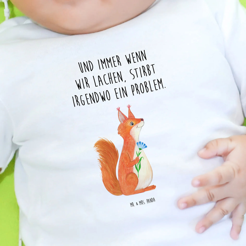 Organic Baby Shirt Eichhörnchen Blume Baby T-Shirt, Jungen Baby T-Shirt, Mädchen Baby T-Shirt, Shirt, Tiermotive, Gute Laune, lustige Sprüche, Tiere, Eichhörnchen, Eichhorn, Spruch positiv, Lachen, Spaß, Motivation Sprüche, Motivation Bilder, glücklich Spruch, Spruch Deko