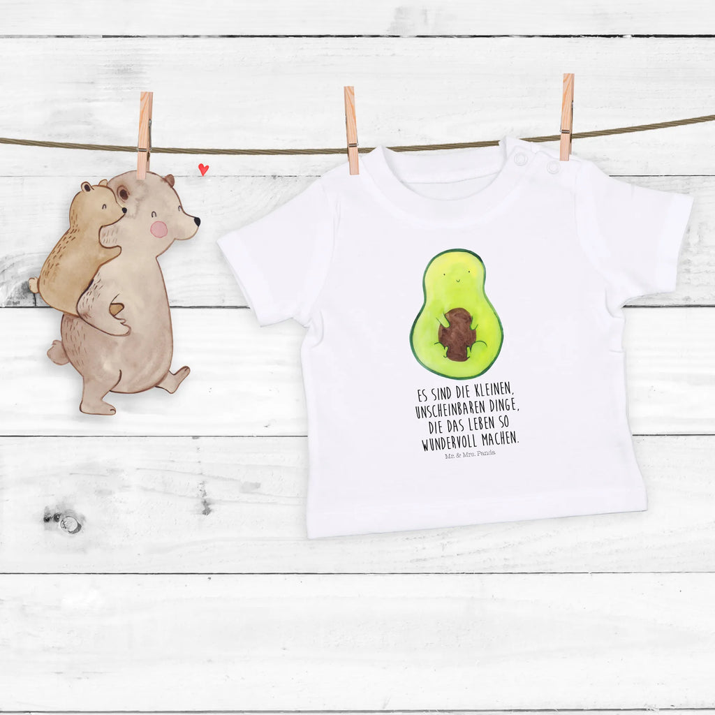 Organic Baby Shirt Avocado Kern Baby T-Shirt, Jungen Baby T-Shirt, Mädchen Baby T-Shirt, Shirt, Avocado, Veggie, Vegan, Gesund, Avokado, Avocadokern, Kern, Pflanze, Spruch Leben