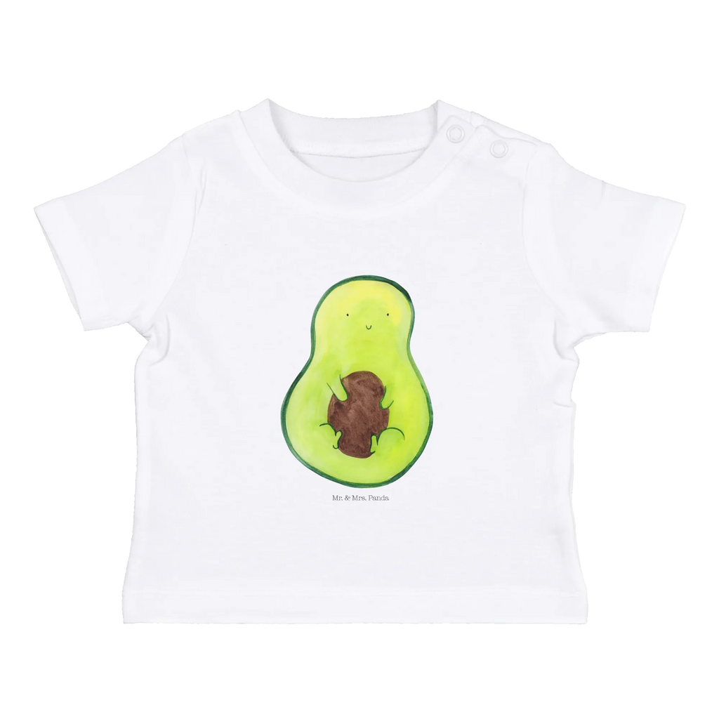 Organic Baby Shirt Avocado Kern Baby T-Shirt, Jungen Baby T-Shirt, Mädchen Baby T-Shirt, Shirt, Avocado, Veggie, Vegan, Gesund, Avokado, Avocadokern, Kern, Pflanze, Spruch Leben