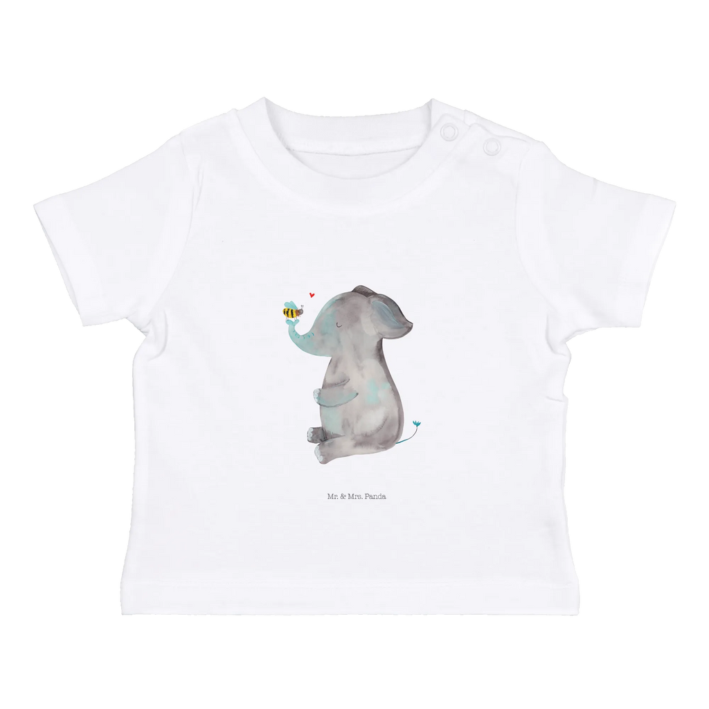 Organic Baby Shirt Elefant Biene Baby T-Shirt, Jungen Baby T-Shirt, Mädchen Baby T-Shirt, Shirt, Tiermotive, Gute Laune, lustige Sprüche, Tiere, Elefant, Biene, Liebe, Liebesbeweis, Jahrestag, Liebesgeschenk, Heiratsantrag, Hochzeitsgeschenk, Liebesspruch