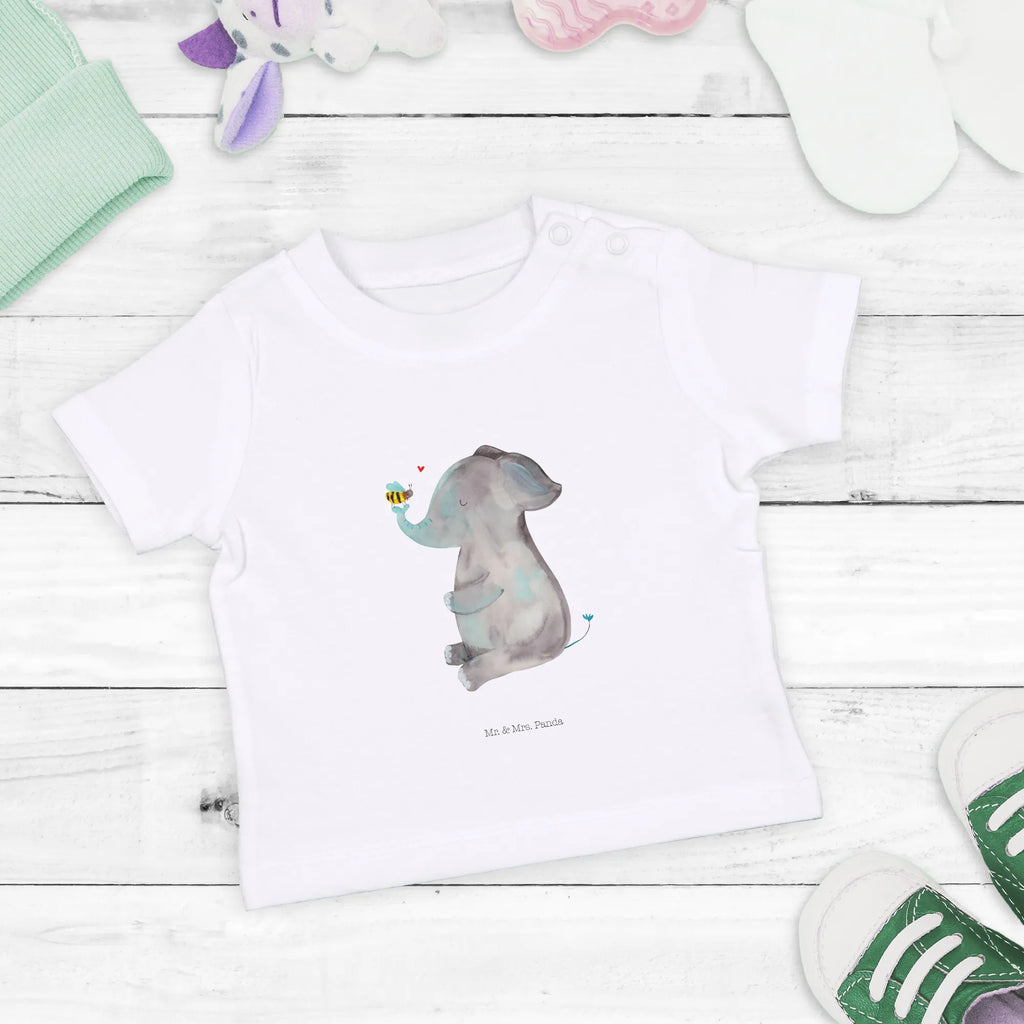 Organic Baby Shirt Elefant Biene Baby T-Shirt, Jungen Baby T-Shirt, Mädchen Baby T-Shirt, Shirt, Tiermotive, Gute Laune, lustige Sprüche, Tiere, Elefant, Biene, Liebe, Liebesbeweis, Jahrestag, Liebesgeschenk, Heiratsantrag, Hochzeitsgeschenk, Liebesspruch