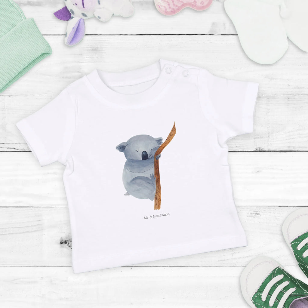 Organic Baby Shirt Koalabär Baby T-Shirt, Jungen Baby T-Shirt, Mädchen Baby T-Shirt, Shirt, Tiermotive, Gute Laune, lustige Sprüche, Tiere, Koala, träumen, Traum, schlafen, Schlafzimmer, Traumland, Bär, Koalabär