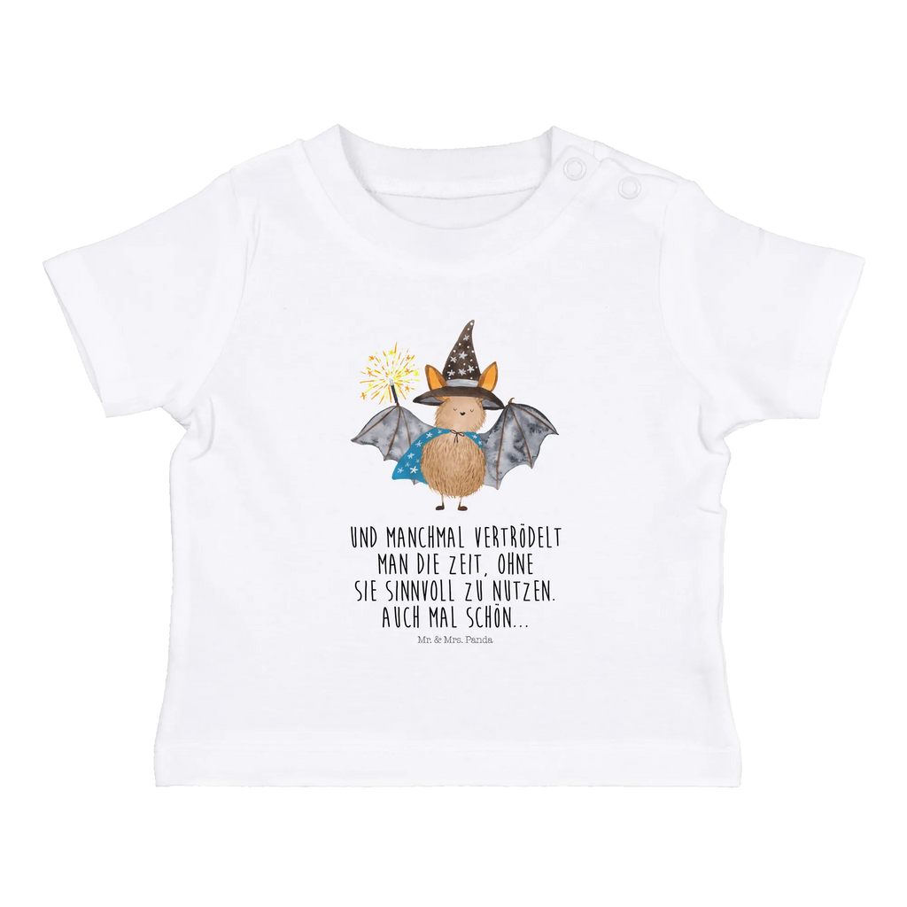 Organic Baby Shirt Fledermaus Zauberer Baby T-Shirt, Jungen Baby T-Shirt, Mädchen Baby T-Shirt, Shirt, Tiermotive, Gute Laune, lustige Sprüche, Tiere, Fledermaus, Fledermäuse, Zauberer, Magier, Frauen, reinsteigern