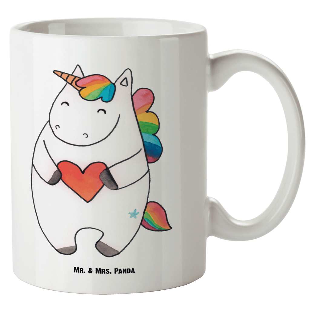 XL Tasse Einhorn Herz XL Tasse, Große Tasse, Grosse Kaffeetasse, XL Becher, XL Teetasse, spülmaschinenfest, Jumbo Tasse, Groß, Einhorn, Einhörner, Einhorn Deko, Pegasus, Unicorn, Herz, schlimm, böse, witzig, lustig, Freundin, anders, bunt