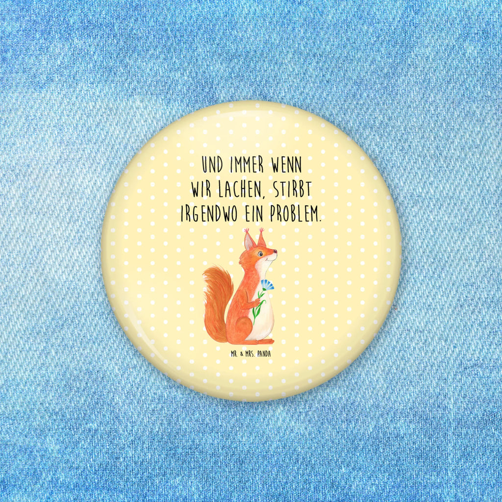 Button Eichhörnchen Blume 50mm Button, Button, Pin, Anstecknadel, Tiermotive, Gute Laune, lustige Sprüche, Tiere, Eichhörnchen, Eichhorn, Spruch positiv, Lachen, Spaß, Motivation Sprüche, Motivation Bilder, glücklich Spruch, Spruch Deko