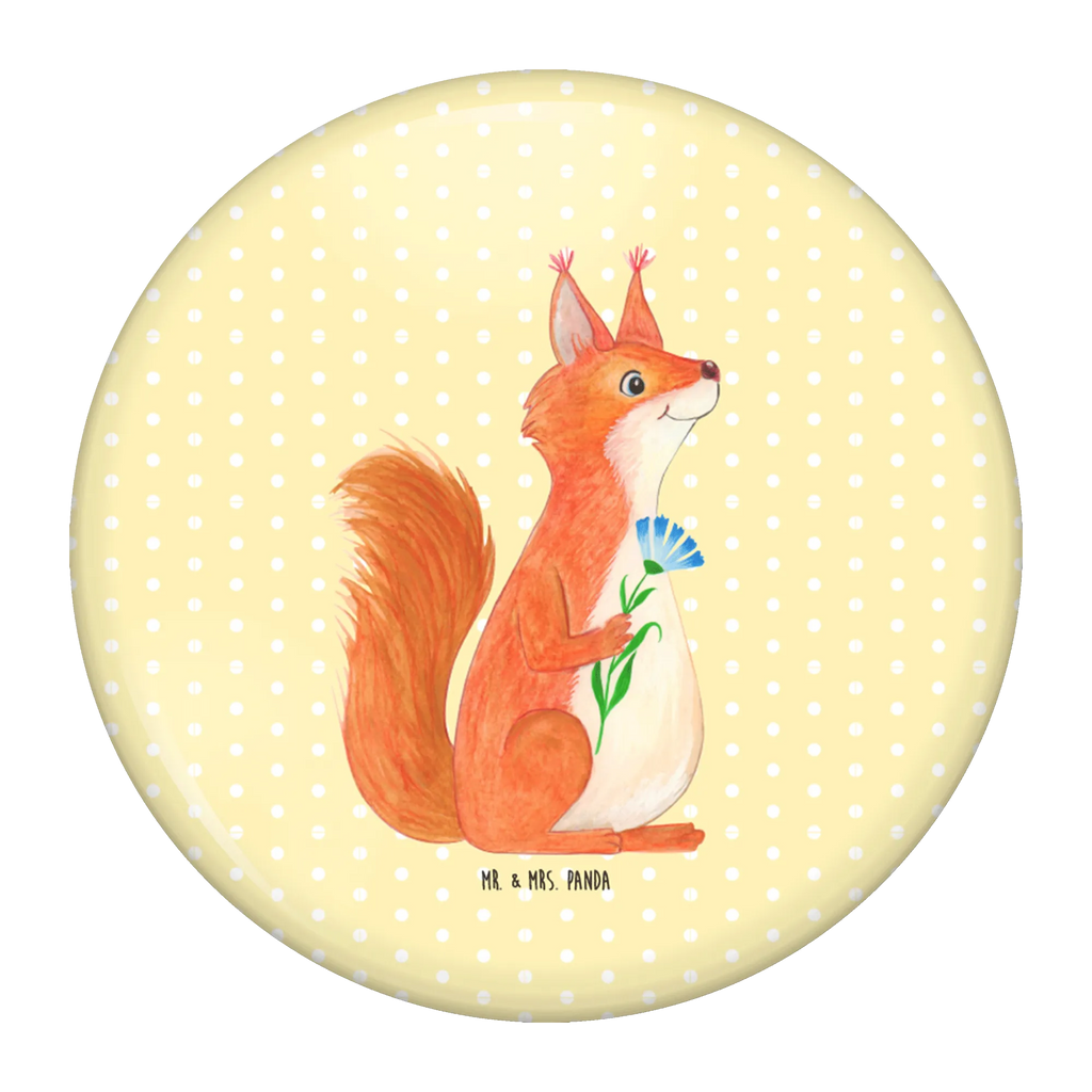 Button Eichhörnchen Blume 50mm Button, Button, Pin, Anstecknadel, Tiermotive, Gute Laune, lustige Sprüche, Tiere, Eichhörnchen, Eichhorn, Spruch positiv, Lachen, Spaß, Motivation Sprüche, Motivation Bilder, glücklich Spruch, Spruch Deko