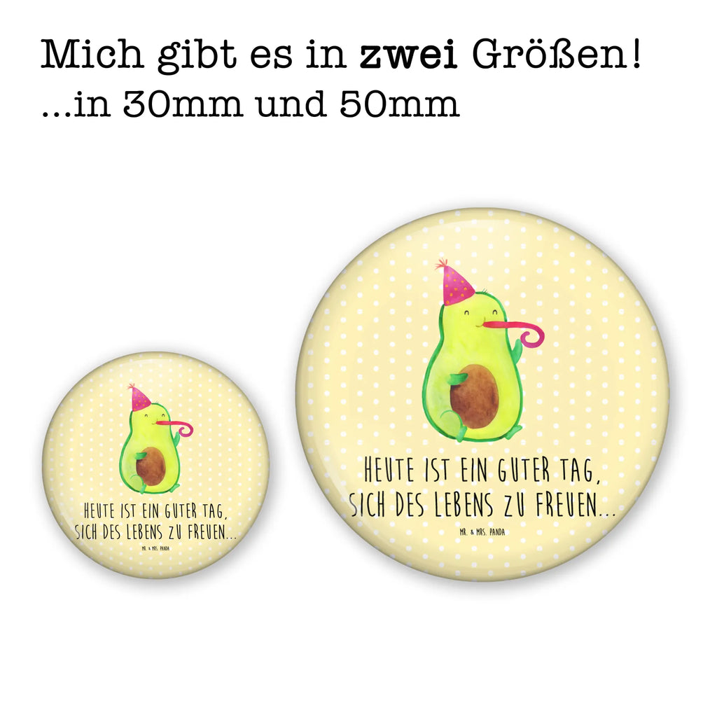 Button Avocado Partyhupe 50mm Button, Button, Pin, Anstecknadel, Avocado, Veggie, Vegan, Gesund, Party, Feierlichkeit, Feier, Fete, Geburtstag, Gute Laune, Tröte