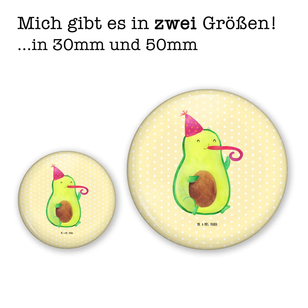 Button Avocado Partyhupe 50mm Button, Button, Pin, Anstecknadel, Avocado, Veggie, Vegan, Gesund, Party, Feierlichkeit, Feier, Fete, Geburtstag, Gute Laune, Tröte