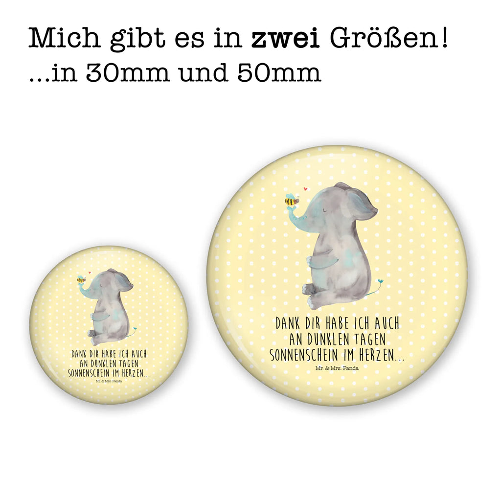 Button Elefant & Biene 50mm Button, Button, Pin, Anstecknadel, Tiermotive, Gute Laune, lustige Sprüche, Tiere, Elefant, Biene, Liebe, Liebesbeweis, Jahrestag, Liebesgeschenk, Heiratsantrag, Hochzeitsgeschenk, Liebesspruch