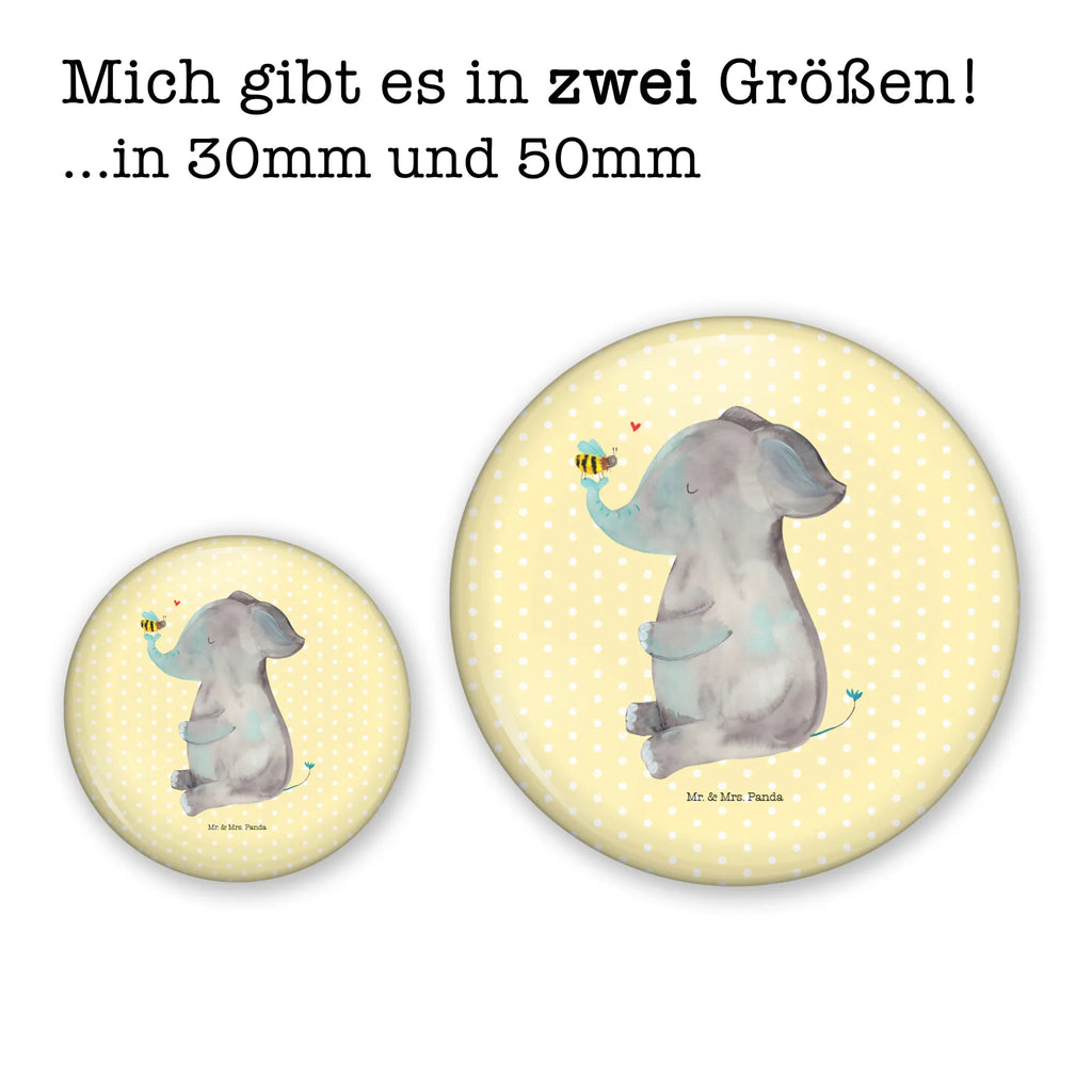 Button Elefant & Biene 50mm Button, Button, Pin, Anstecknadel, Tiermotive, Gute Laune, lustige Sprüche, Tiere, Elefant, Biene, Liebe, Liebesbeweis, Jahrestag, Liebesgeschenk, Heiratsantrag, Hochzeitsgeschenk, Liebesspruch