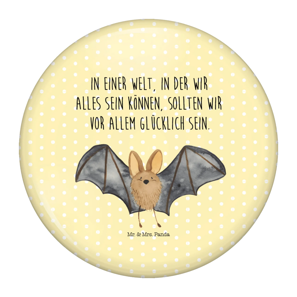 Button Fledermaus Flügel 50mm Button, Button, Pin, Anstecknadel, Tiermotive, Gute Laune, lustige Sprüche, Tiere