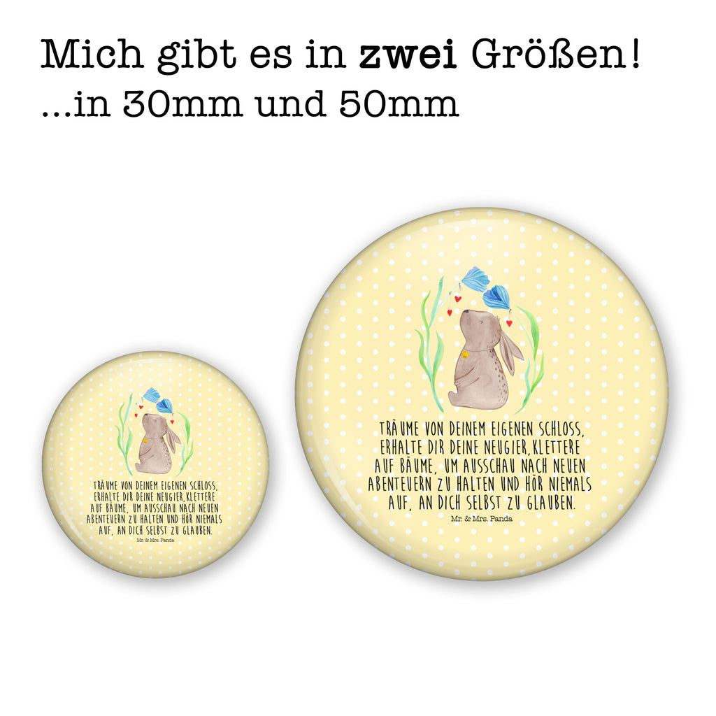 Button Hase Blume 50mm Button, Button, Pin, Anstecknadel, Ostern, Osterhase, Ostergeschenke, Osternest, Osterdeko, Geschenke zu Ostern, Ostern Geschenk, Ostergeschenke Kinder, Ostern Kinder, Hase, Kaninchen, Kind, Taufe, Taufgeschenk, Geburt, Schwangerschaft, erstes Kind, Kindergeburtstag, Geburtstag, Hoffnung, Träume