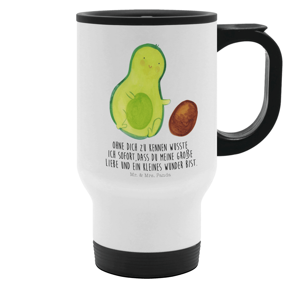 Thermobecher Avocado rollt Kern Thermobecher, To Go Becher, Thermotasse, Kaffeebecher, Isolierbecher, Thermobecher To Go, Warmhaltetasse, Edelstahlbecher, Reisebecher, Tasse mit Deckel, Thermobecher für 400 ml, Kaffeetasse zum Mitnehmen, Tasse zum Mitnehmen, Spülmaschinenfest, Avocado, Veggie, Vegan, Gesund, Avocados, Schwanger, Geburt, Geburtstag, Säugling, Kind, erstes Kind, zur Geburt, Schwangerschaft, Babyparty, Baby, große Liebe, Liebe, Love