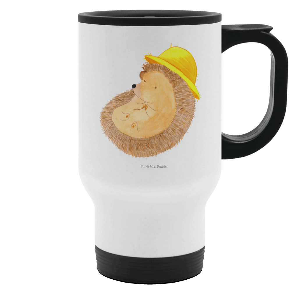 Thermobecher Igel betet Thermobecher, To Go Becher, Thermotasse, Kaffeebecher, Isolierbecher, Thermobecher To Go, Warmhaltetasse, Edelstahlbecher, Reisebecher, Tasse mit Deckel, Thermobecher für 400 ml, Kaffeetasse zum Mitnehmen, Tasse zum Mitnehmen, Spülmaschinenfest, Tiermotive, Gute Laune, lustige Sprüche, Tiere, Igel, Igel mit Hut, Sonnenhut, Gott, Amen, beten, Leben, Dankbarkeit, Dankbar sein, dankbar, genießen