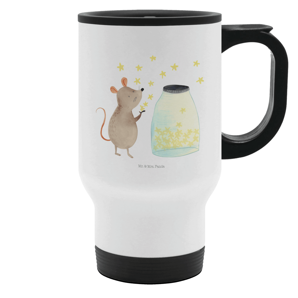 Thermobecher Maus Sterne Thermobecher, To Go Becher, Thermotasse, Kaffeebecher, Isolierbecher, Thermobecher To Go, Warmhaltetasse, Edelstahlbecher, Reisebecher, Tasse mit Deckel, Thermobecher für 400 ml, Kaffeetasse zum Mitnehmen, Tasse zum Mitnehmen, Spülmaschinenfest, Tiermotive, Gute Laune, lustige Sprüche, Tiere, Maus, Sterne, Wunsch, Kind, Taufe, Taufgeschenk, Geburt, Schwangerschaft, erstes Kind, Kindergeburtstag, Geburtstag, Hoffnung, Träume