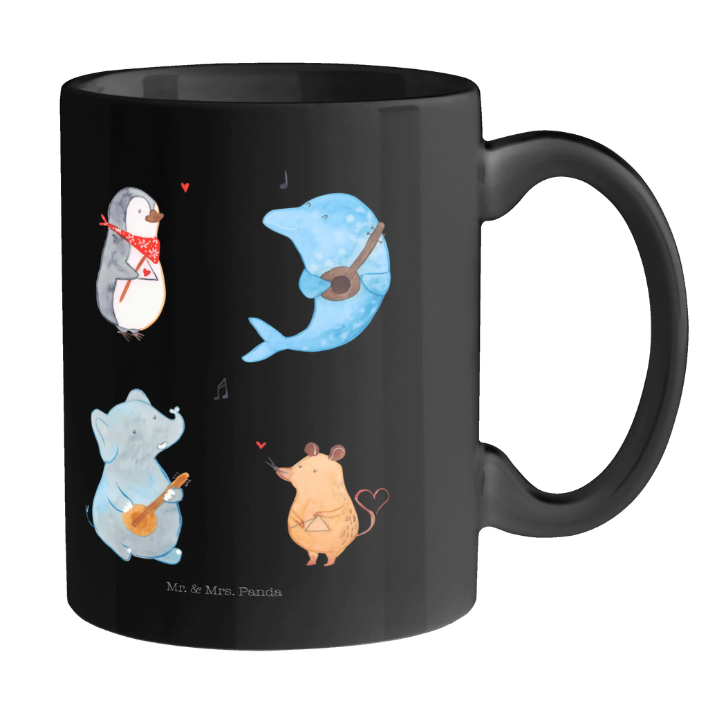 Tasse Big Band Tasse, Kaffeetasse, Teetasse, Becher, Kaffeebecher, Teebecher, Keramiktasse, Porzellantasse, Büro Tasse, Geschenk Tasse, Tasse Sprüche, Tasse Motive, Kaffeetassen, Tasse bedrucken, Designer Tasse, Cappuccino Tassen, Schöne Teetassen, Tiermotive, Gute Laune, lustige Sprüche, Tiere, Hund, Pinguin, Maus, Elefant, Delfin, Gitarre, Band, Triangel, Musikanten, Musik