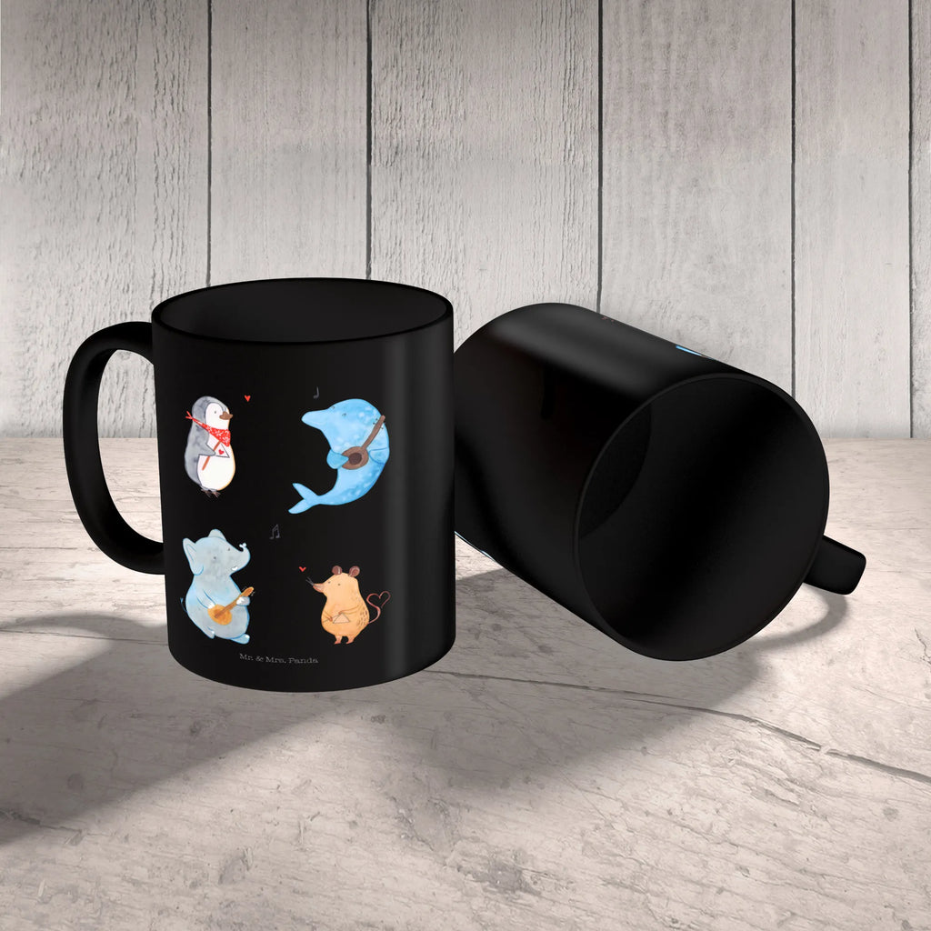 Tasse Big Band Tasse, Kaffeetasse, Teetasse, Becher, Kaffeebecher, Teebecher, Keramiktasse, Porzellantasse, Büro Tasse, Geschenk Tasse, Tasse Sprüche, Tasse Motive, Kaffeetassen, Tasse bedrucken, Designer Tasse, Cappuccino Tassen, Schöne Teetassen, Tiermotive, Gute Laune, lustige Sprüche, Tiere, Hund, Pinguin, Maus, Elefant, Delfin, Gitarre, Band, Triangel, Musikanten, Musik