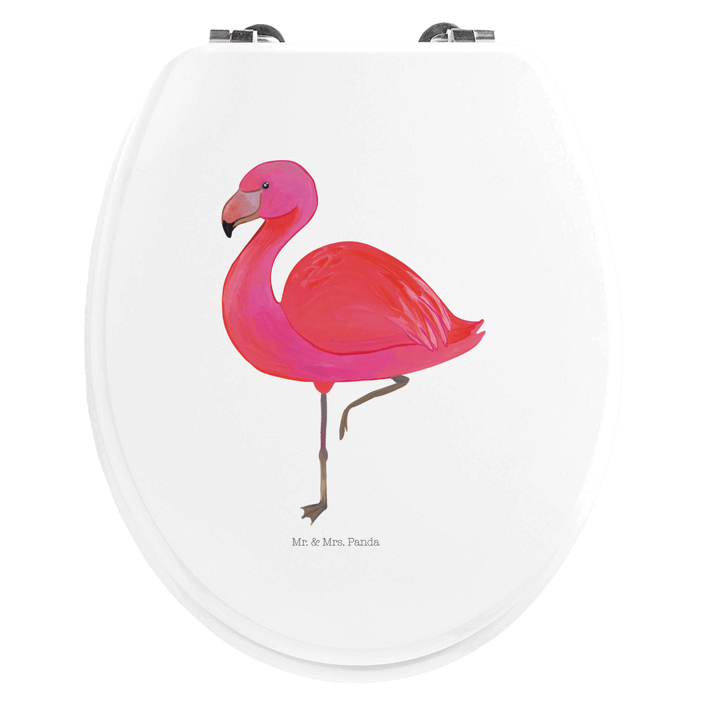 Motiv WC Sitz Flamingo Classic Klobrille, Klodeckel, Toilettendeckel, WC-Sitz, Toilette, Flamingo, Einzigartig, Selbstliebe, Stolz, ich, für mich, Spruch, Freundin, Freundinnen, Außenseiter, Sohn, Tochter, Geschwister