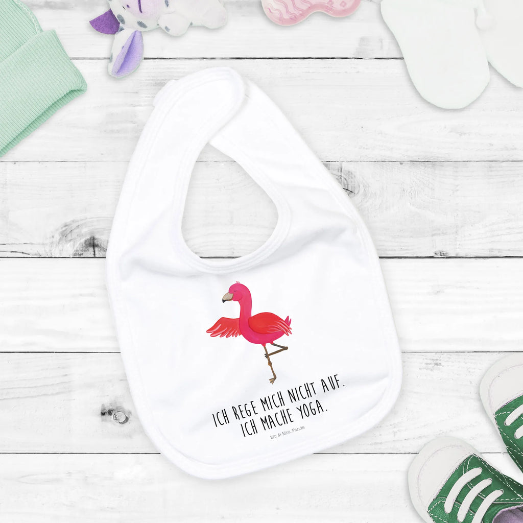 Organic Babylätzchen Flamingo Yoga Baby, Lätzchen, Spucktuch, Sabberlätzchen, Klettlätzchen, Babygeschenk, Baby Lätzchen, Geschenk für Geburt, Geschenk zur Geburt, Baby Spucktuch, Babyausstattung, Geschenkidee für Babyparty, Flamingo, Vogel, Yoga, Namaste, Achtsamkeit, Yoga-Übung, Entspannung, Ärger, Aufregen, Tiefenentspannung