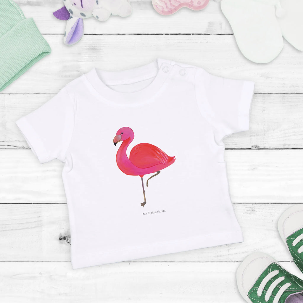 Organic Baby Shirt Flamingo Classic Baby T-Shirt, Jungen Baby T-Shirt, Mädchen Baby T-Shirt, Shirt, Flamingo, Einzigartig, Selbstliebe, Stolz, ich, für mich, Spruch, Freundin, Freundinnen, Außenseiter, Sohn, Tochter, Geschwister