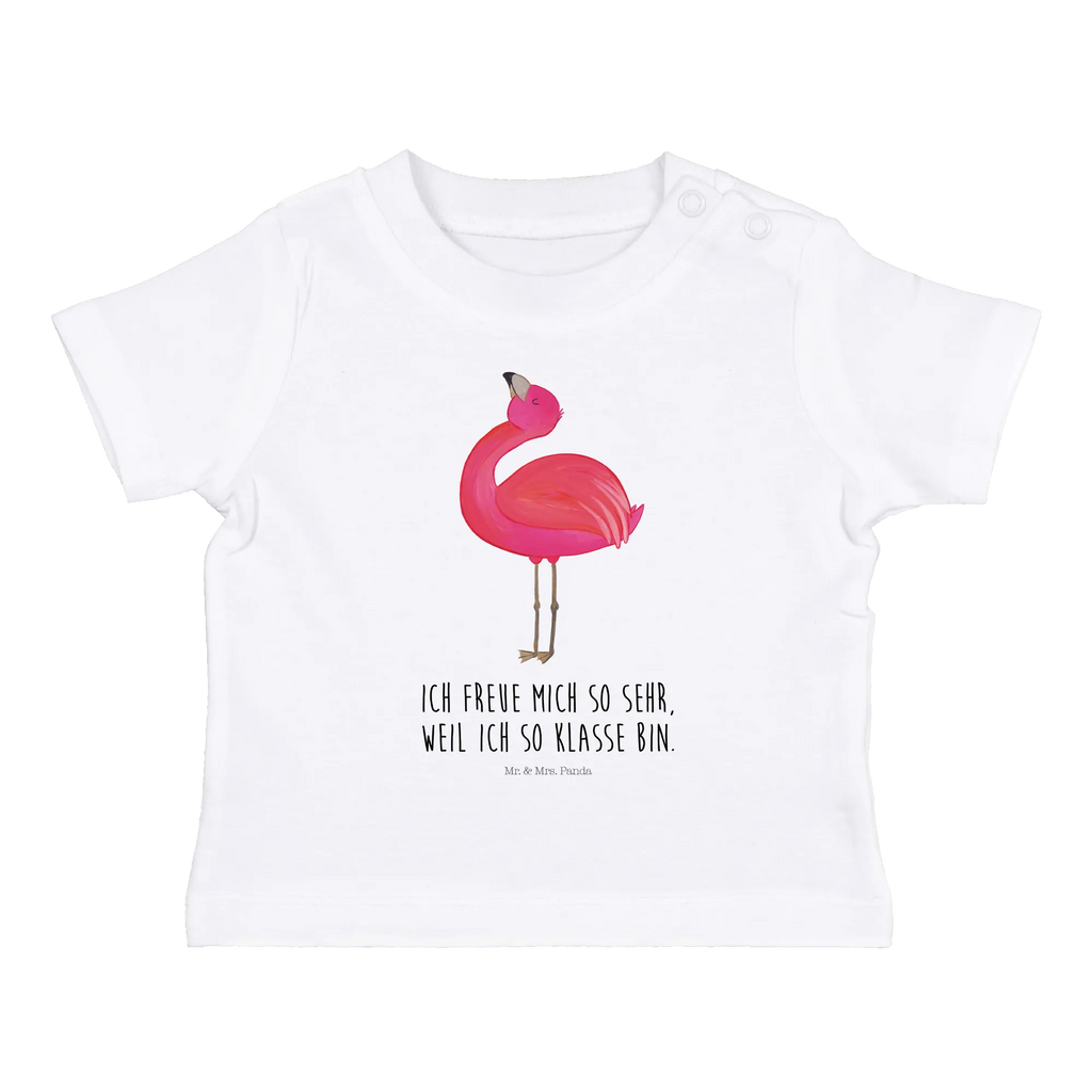 Organic Baby Shirt Flamingo Stolz Baby T-Shirt, Jungen Baby T-Shirt, Mädchen Baby T-Shirt, Shirt, Flamingo, stolz, Freude, Selbstliebe, Selbstakzeptanz, Freundin, beste Freundin, Tochter, Mama, Schwester