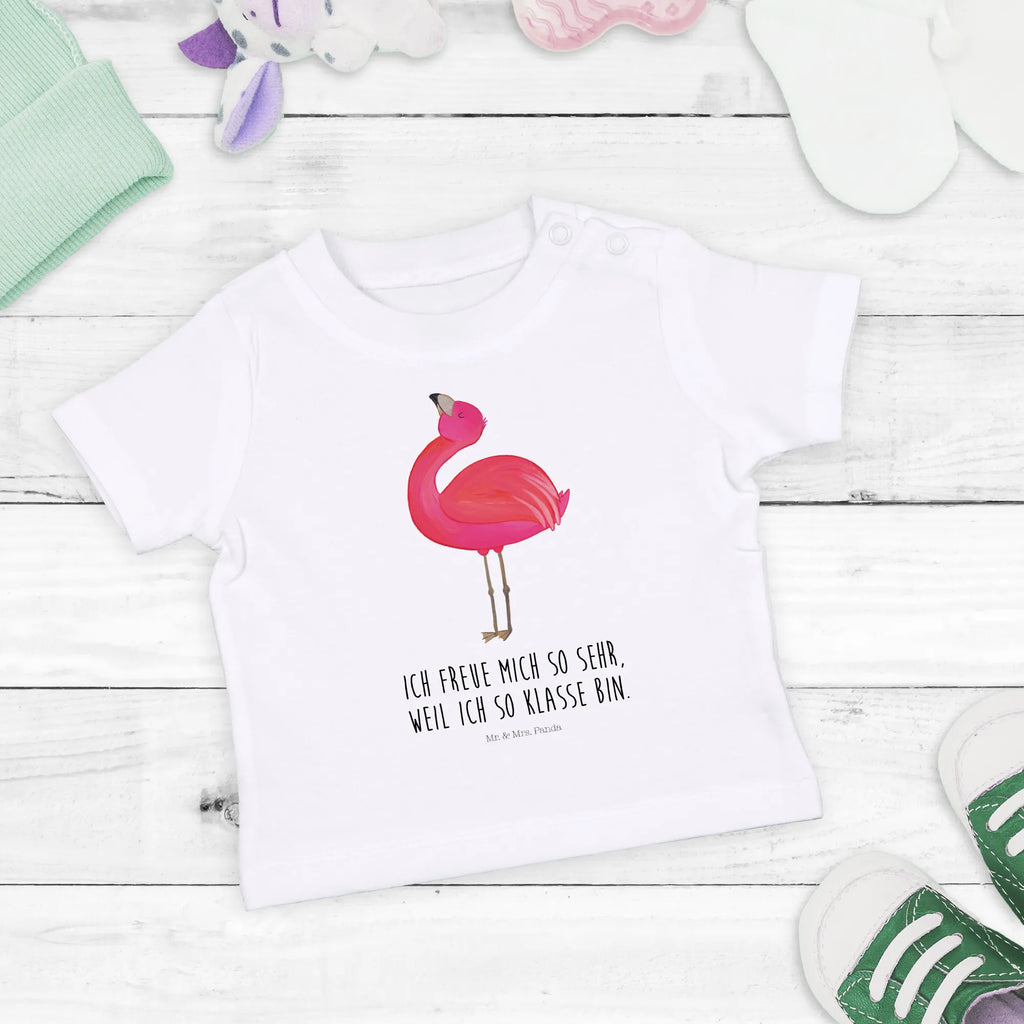 Organic Baby Shirt Flamingo Stolz Baby T-Shirt, Jungen Baby T-Shirt, Mädchen Baby T-Shirt, Shirt, Flamingo, stolz, Freude, Selbstliebe, Selbstakzeptanz, Freundin, beste Freundin, Tochter, Mama, Schwester