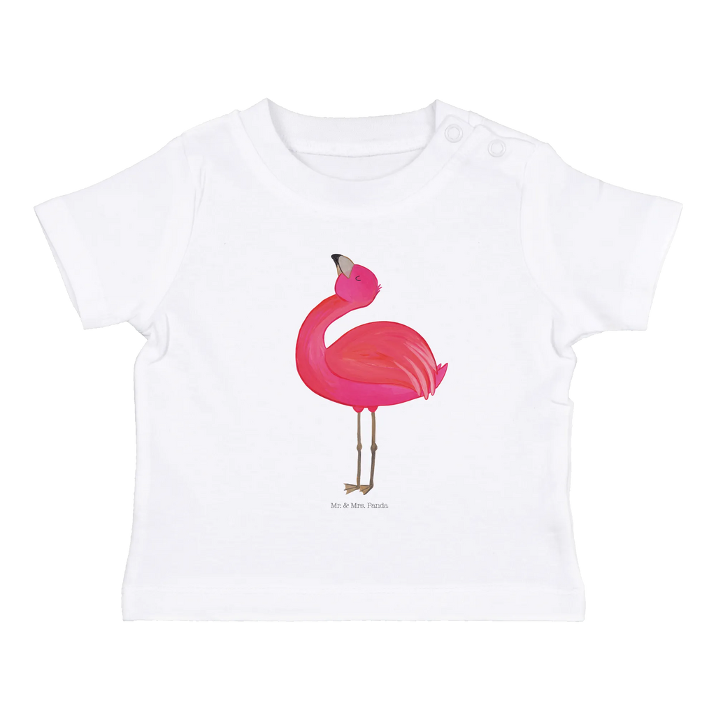 Organic Baby Shirt Flamingo Stolz Baby T-Shirt, Jungen Baby T-Shirt, Mädchen Baby T-Shirt, Shirt, Flamingo, stolz, Freude, Selbstliebe, Selbstakzeptanz, Freundin, beste Freundin, Tochter, Mama, Schwester