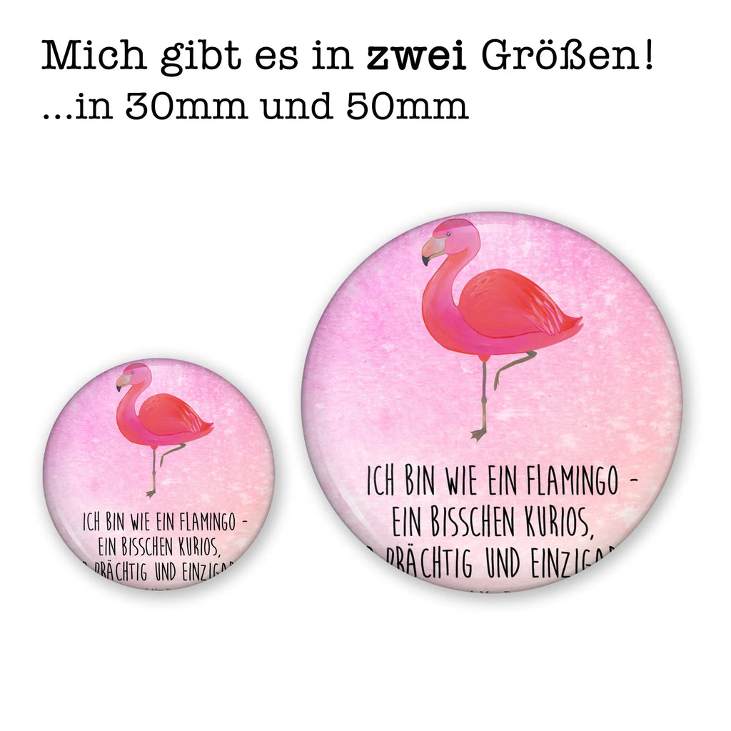 Button Flamingo classic 50mm Button, Button, Pin, Anstecknadel, Flamingo, Einzigartig, Selbstliebe, Stolz, ich, für mich, Spruch, Freundin, Freundinnen, Außenseiter, Sohn, Tochter, Geschwister