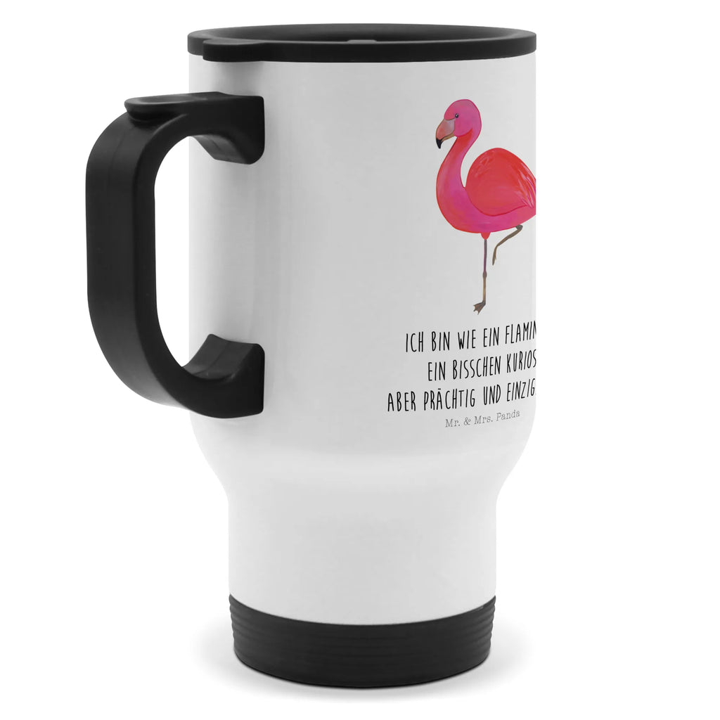 Thermobecher Flamingo classic Thermobecher, To Go Becher, Thermotasse, Kaffeebecher, Isolierbecher, Thermobecher To Go, Warmhaltetasse, Edelstahlbecher, Reisebecher, Tasse mit Deckel, Thermobecher für 400 ml, Kaffeetasse zum Mitnehmen, Tasse zum Mitnehmen, Spülmaschinenfest, Flamingo, Einzigartig, Selbstliebe, Stolz, ich, für mich, Spruch, Freundin, Freundinnen, Außenseiter, Sohn, Tochter, Geschwister