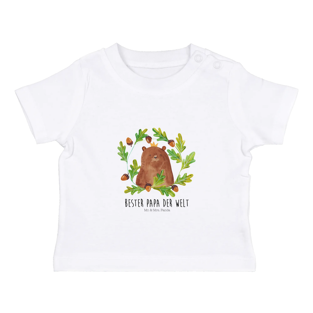 Organic Baby Shirt Bär König Baby T-Shirt, Jungen Baby T-Shirt, Mädchen Baby T-Shirt, Shirt, Bär, Teddy, Teddybär, Papa, Papa Bär, bester Vater, bester Papa, weltbester Papa, Vatertag, Vater, Dad, Daddy, Papi