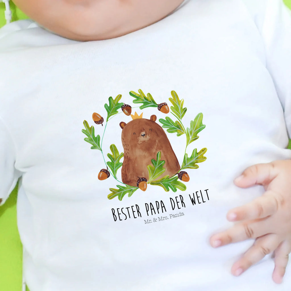 Organic Baby Shirt Bär König Baby T-Shirt, Jungen Baby T-Shirt, Mädchen Baby T-Shirt, Shirt, Bär, Teddy, Teddybär, Papa, Papa Bär, bester Vater, bester Papa, weltbester Papa, Vatertag, Vater, Dad, Daddy, Papi