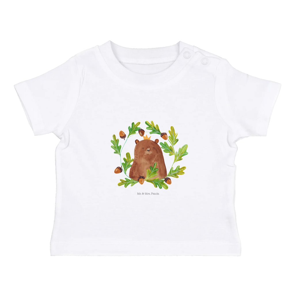 Organic Baby Shirt Bär König Baby T-Shirt, Jungen Baby T-Shirt, Mädchen Baby T-Shirt, Shirt, Bär, Teddy, Teddybär, Papa, Papa Bär, bester Vater, bester Papa, weltbester Papa, Vatertag, Vater, Dad, Daddy, Papi