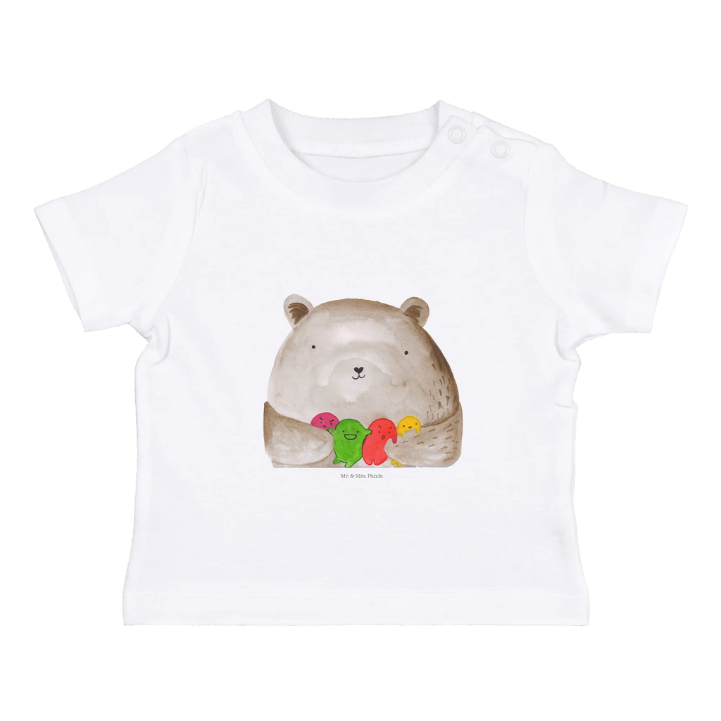 Organic Baby Shirt Bär Gefühl Baby T-Shirt, Jungen Baby T-Shirt, Mädchen Baby T-Shirt, Shirt, Bär, Teddy, Teddybär, Wahnsinn, Verrückt, Durchgedreht