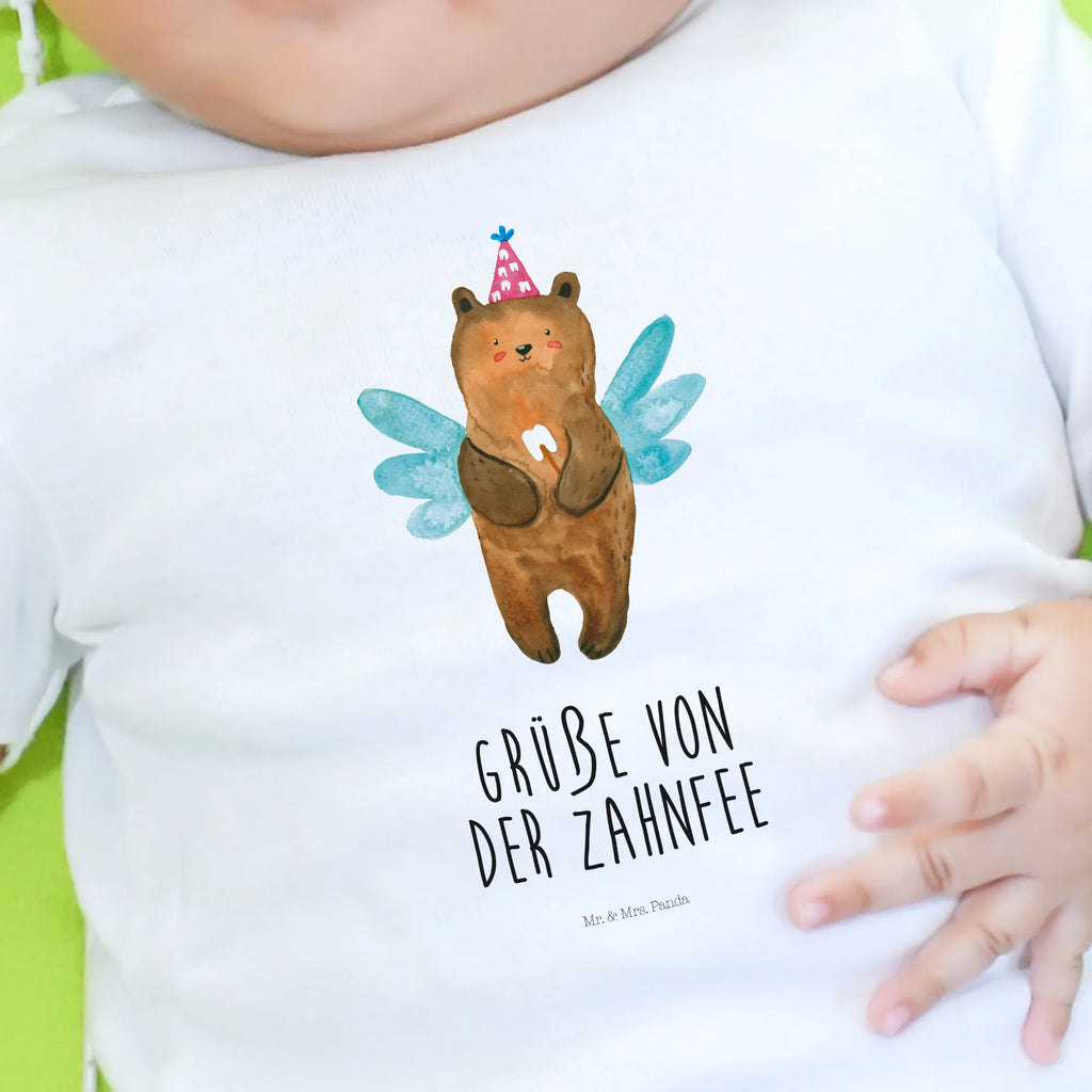 Organic Baby Shirt Bär Zahnfee Baby T-Shirt, Jungen Baby T-Shirt, Mädchen Baby T-Shirt, Shirt, Bär, Teddy, Teddybär, Zahnfee, Fee, Milchzahn, Erster Zahn