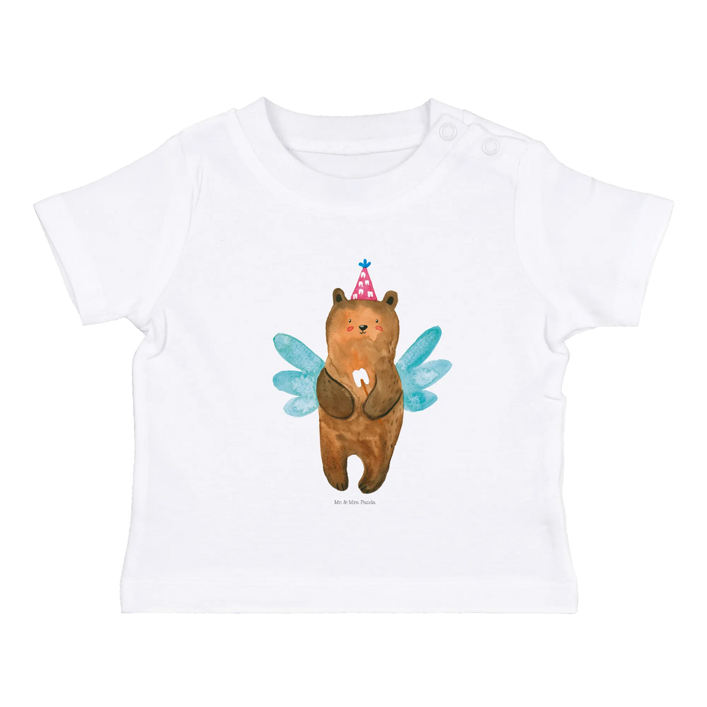 Organic Baby Shirt Bär Zahnfee Baby T-Shirt, Jungen Baby T-Shirt, Mädchen Baby T-Shirt, Shirt, Bär, Teddy, Teddybär, Zahnfee, Fee, Milchzahn, Erster Zahn