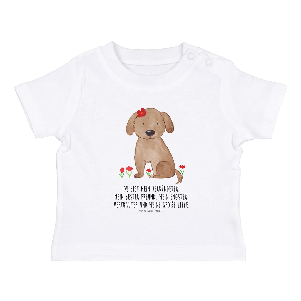 Organic Baby Shirt Hund Dame Baby T-Shirt, Jungen Baby T-Shirt, Mädchen Baby T-Shirt, Shirt, Hund, Hundemotiv, Haustier, Hunderasse, Tierliebhaber, Hundebesitzer, Sprüche, Hunde, Hundeliebe, Hundeglück, Liebe, Frauchen