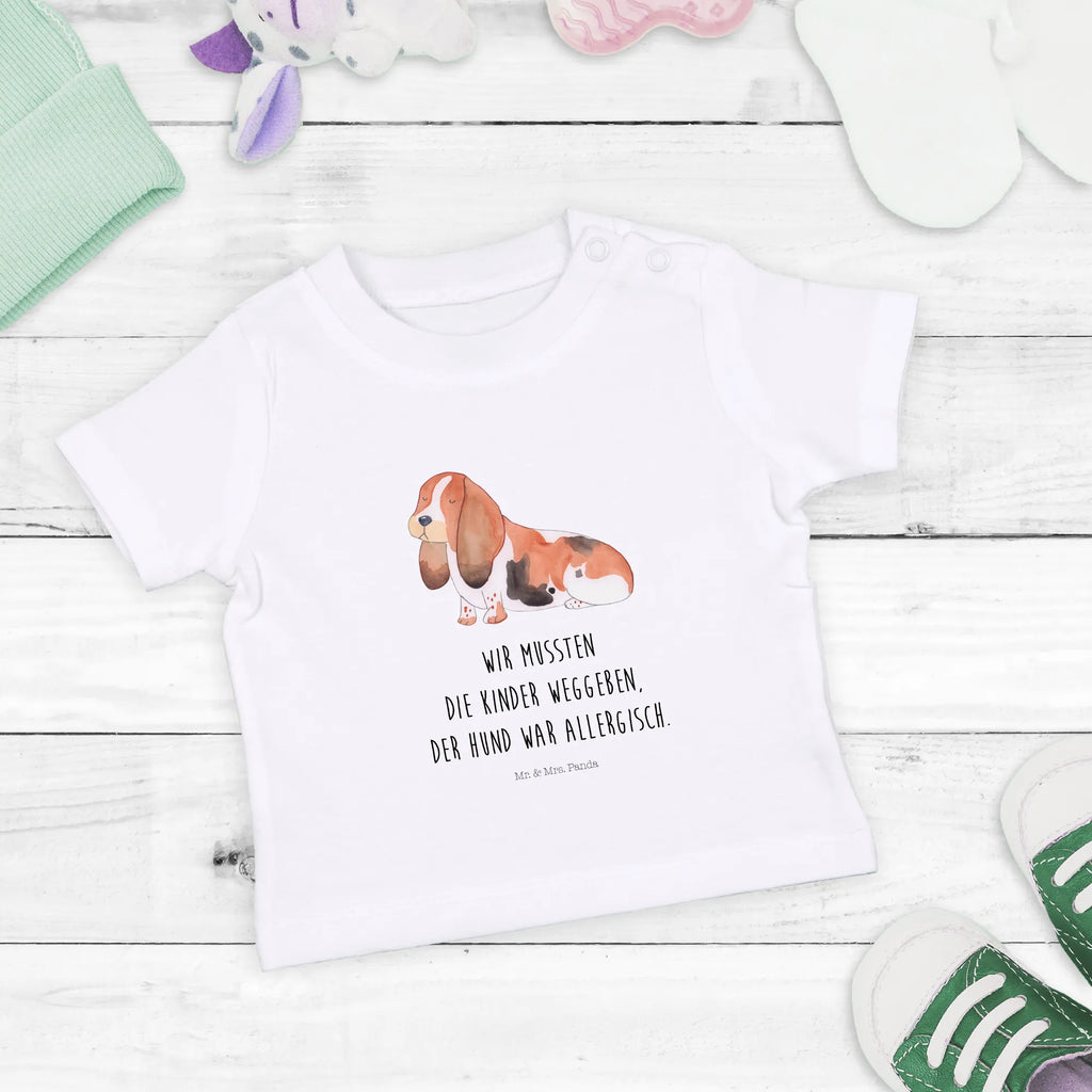 Organic Baby Shirt Hund Basset Hound Baby T-Shirt, Jungen Baby T-Shirt, Mädchen Baby T-Shirt, Shirt, Hund, Hundemotiv, Haustier, Hunderasse, Tierliebhaber, Hundebesitzer, Sprüche, Basset Hound, Basset, Hundeliebe, kinderlos