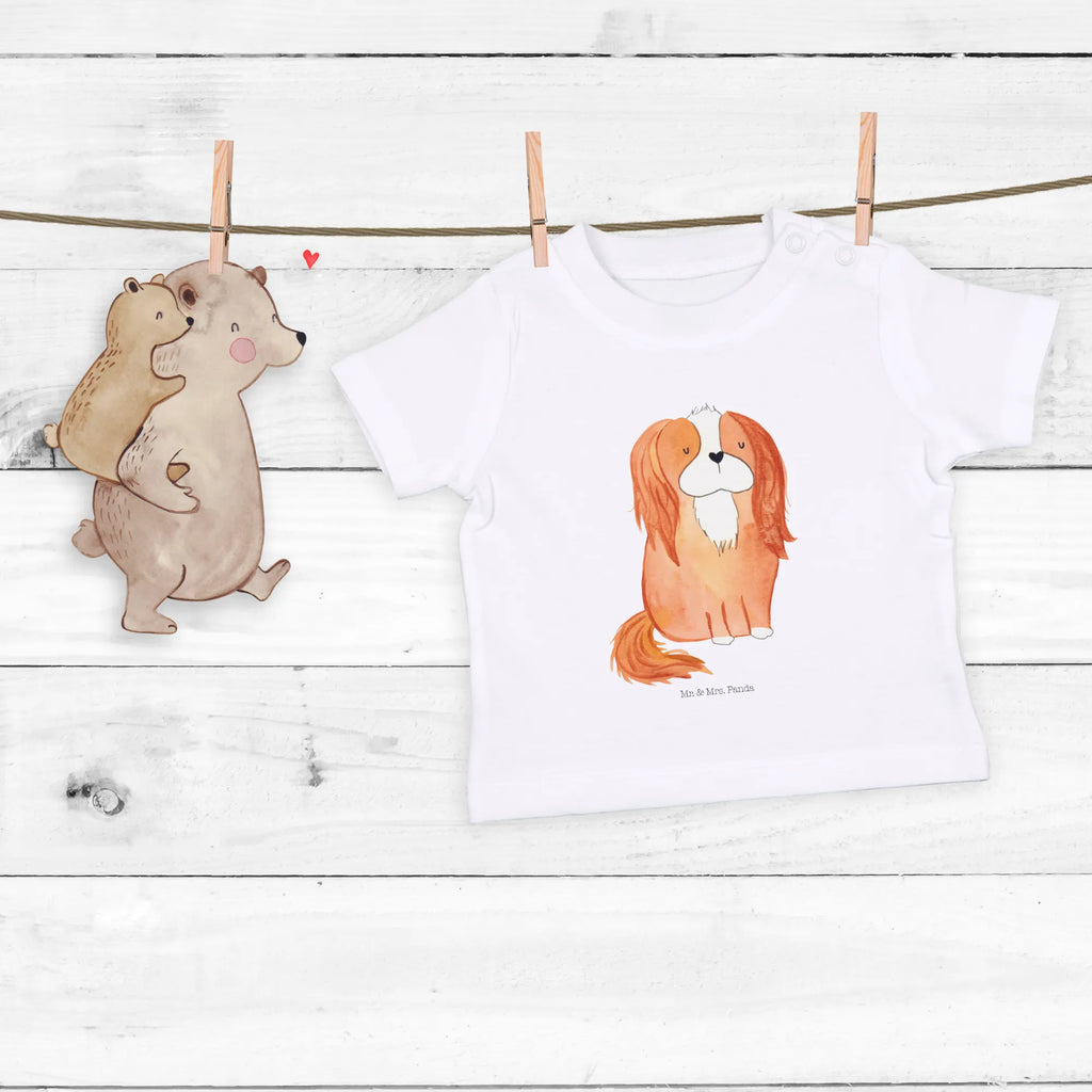 Organic Baby Shirt Hund Cavalier King Charles Spaniel Baby T-Shirt, Jungen Baby T-Shirt, Mädchen Baby T-Shirt, Shirt, Hund, Hundemotiv, Haustier, Hunderasse, Tierliebhaber, Hundebesitzer, Sprüche, Cavalier King Charles Spaniel, Cockerspaniel, Spaniel, Spruch, schönster Hund