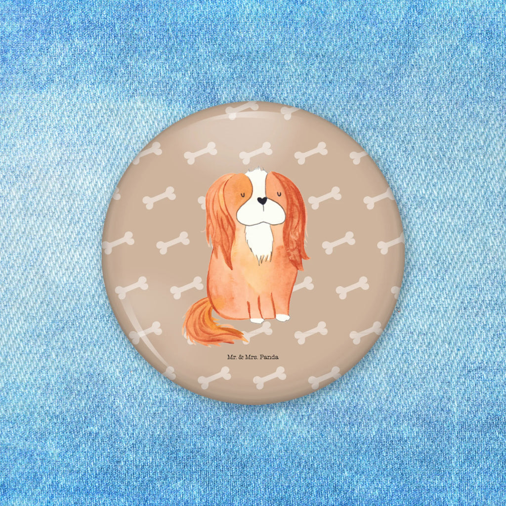 Button Cavalier King Charles Spaniel 50mm Button, Button, Pin, Anstecknadel, Hund, Hundemotiv, Haustier, Hunderasse, Tierliebhaber, Hundebesitzer, Sprüche, Cavalier King Charles Spaniel, Cockerspaniel, Spaniel, Spruch, schönster Hund