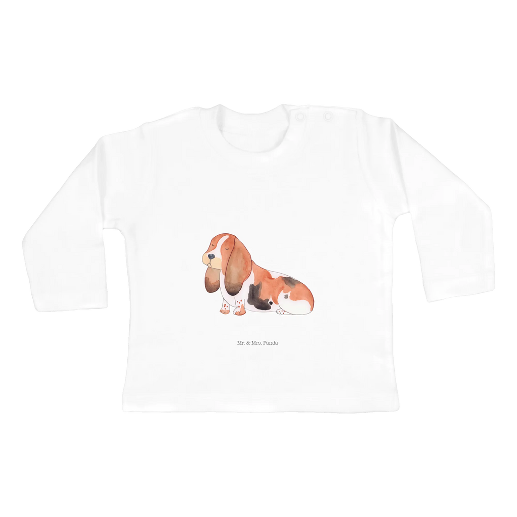 Baby Longsleeve Hund Basset Hound Mädchen, Jungen, Baby, Langarm, Bio, Kleidung, Hund, Hundemotiv, Haustier, Hunderasse, Tierliebhaber, Hundebesitzer, Sprüche, Basset Hound, Basset, Hundeliebe, kinderlos