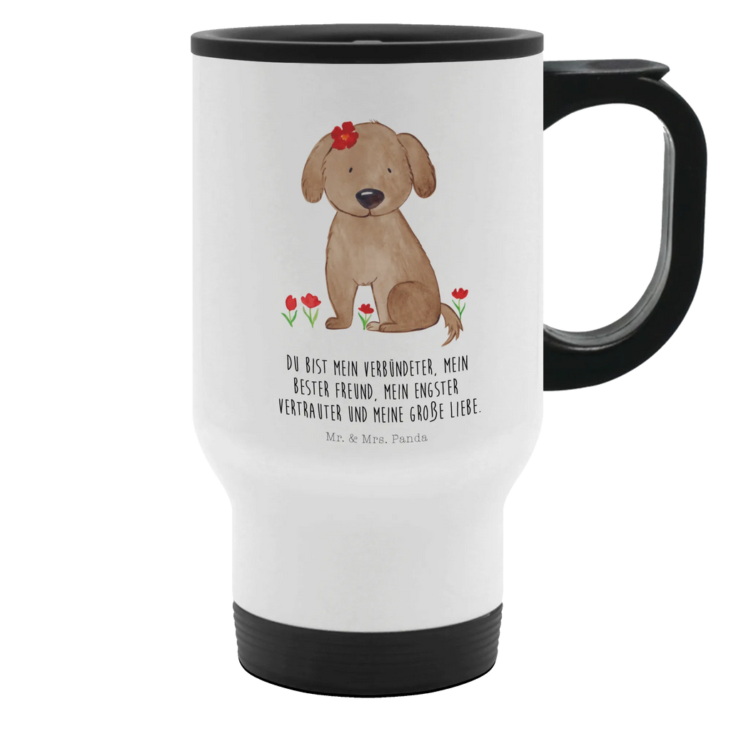 Thermobecher Hund Hundedame Thermobecher, To Go Becher, Thermotasse, Kaffeebecher, Isolierbecher, Thermobecher To Go, Warmhaltetasse, Edelstahlbecher, Reisebecher, Tasse mit Deckel, Thermobecher für 400 ml, Kaffeetasse zum Mitnehmen, Tasse zum Mitnehmen, Spülmaschinenfest, Hund, Hundemotiv, Haustier, Hunderasse, Tierliebhaber, Hundebesitzer, Sprüche, Hunde, Hundeliebe, Hundeglück, Liebe, Frauchen